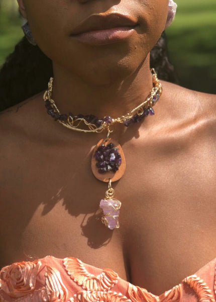 Amethyst Chic Necklace